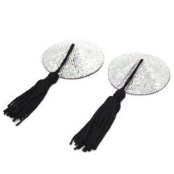 Cobweb Sequins Nipple Pasties