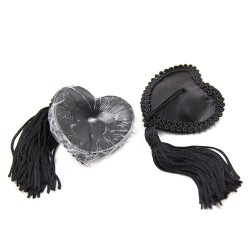 Heart Breaker  Lace Nipple Pasties With Tassels