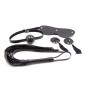 Ball Gag / Blindfold / Flogger with Nipple Cover Kit