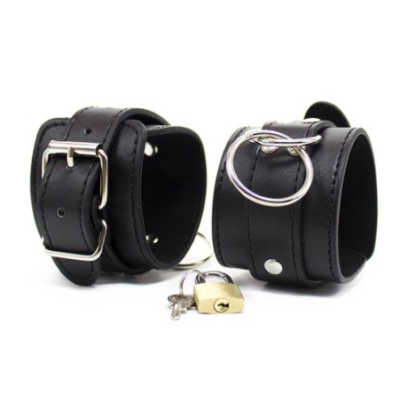 Metal O Ring Contact  Wrist and Ankle Cuffs