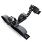 Faux Leather Neck To Wrist Restraint With Belt