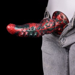 Red Devils Silicone 9.6" Horse Dick