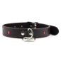 Red Heart O Ring Collar