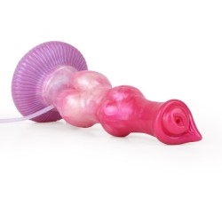 Ejaculating Peachy Colorful Realistic Dildo- 21