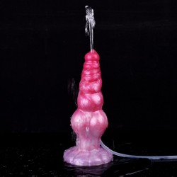 Ejaculating Peachy Colorful Realistic Dildo- 16