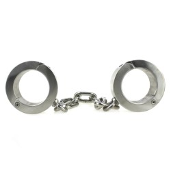 Super Heavy Bondage Ankle Cuffs With Chain - 4 KG