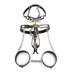 male full body chastity belt kit 3 pcs