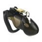 Rikers Locking Chastity Device - Black