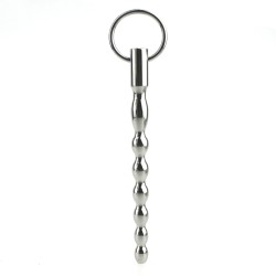 Steel Power Tools Penis Plug with Glans Ring - 5.1"