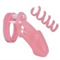 CB-6000 Male Chastity Cage - Pink