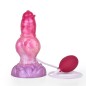 Ejaculating Peachy Colorful Realistic Dildo- 14