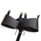 Adjustable Queen PU Leather Costume Bondage Harness