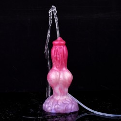 Ejaculating Peachy Colorful Realistic Dildo- 13