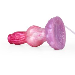 Ejaculating Peachy Colorful Realistic Dildo- 13