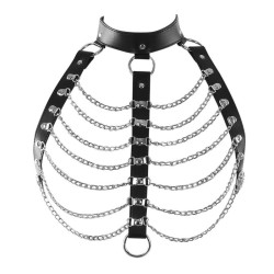 Zena Open Breast Body Harness