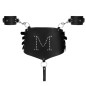 M Studs Corset Bondage Harness With Cuffs