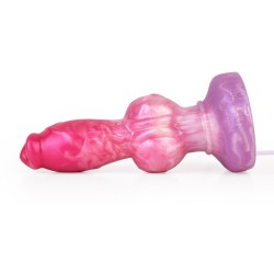 Ejaculating Peachy Colorful Realistic Dildo- 12