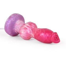 Ejaculating Peachy Colorful Realistic Dildo- 12