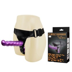 Double Dong Female Hard Adjustable Strap On Dildo