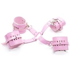 Locking Adjustable Wrist and Ankle Cuffs Set