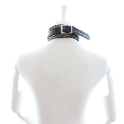 Leopard Bondage Collar