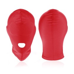 Disguise Open Mouth Hood with Padded Blindfold