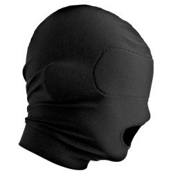 Disguise Open Mouth Hood with Padded Blindfold