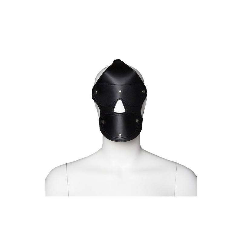 Gimp Hood With Removable Eye Pad And Mouth Pad