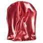 Patent Leather Hood with Open Eyes