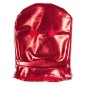 Patent Leather Hood with Open Eyes