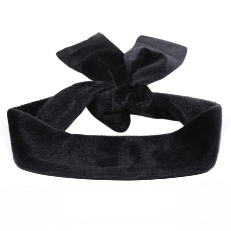 Plush Blindfold Belt