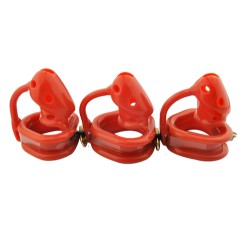 Birdlocked Pico MCD Male Chastity - Red