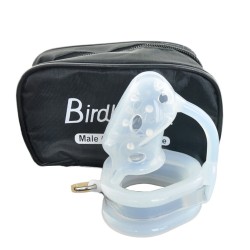 Birdlocked Pico MCD Male Chastity - Clear