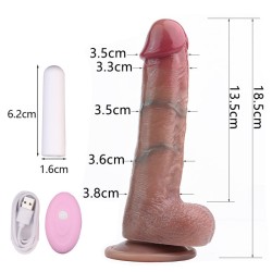 Ultra Lifelike Silicone Dildo