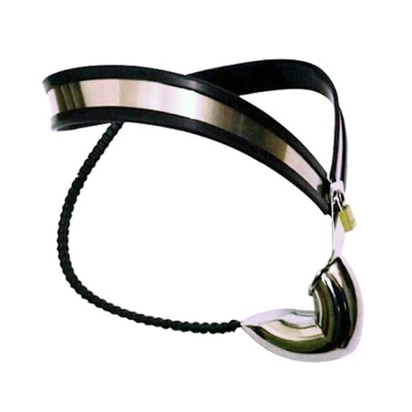 Off Limits Locking Male Steel Chastity Belt