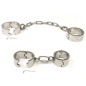 Stainless Steel Wrist And Ankle Bondage Set