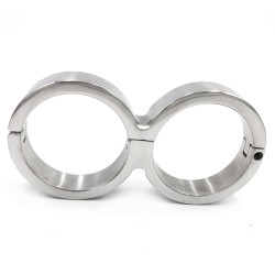 Single Hinge Bondage Handcuffs