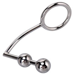 ass hook with ring double ball