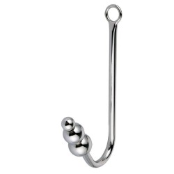 Three Ball Steel Anal Hook