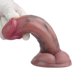 Arosum RealRider Silicone Dildo