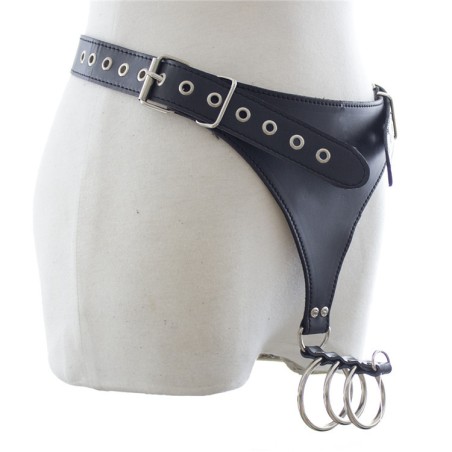 Male Chastity Panty With Metal Ring