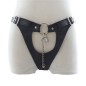 Womens Leather Chastity Thong