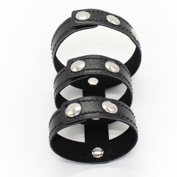 Bondage And Fetish 3 Ring Cockstrap