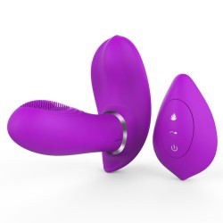 Heating  Passionate Harness Vibrator