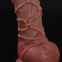 Rope Bondage Realistic Dildo