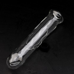 Hollow Water-filled Heated Glass Dildo