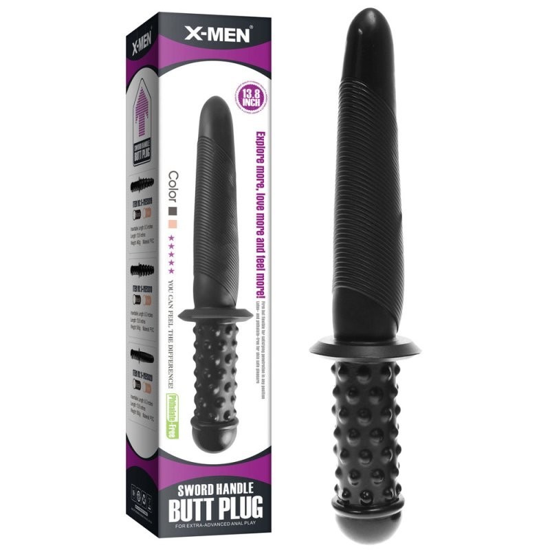 Sword Handle Gap Thruster Dildo