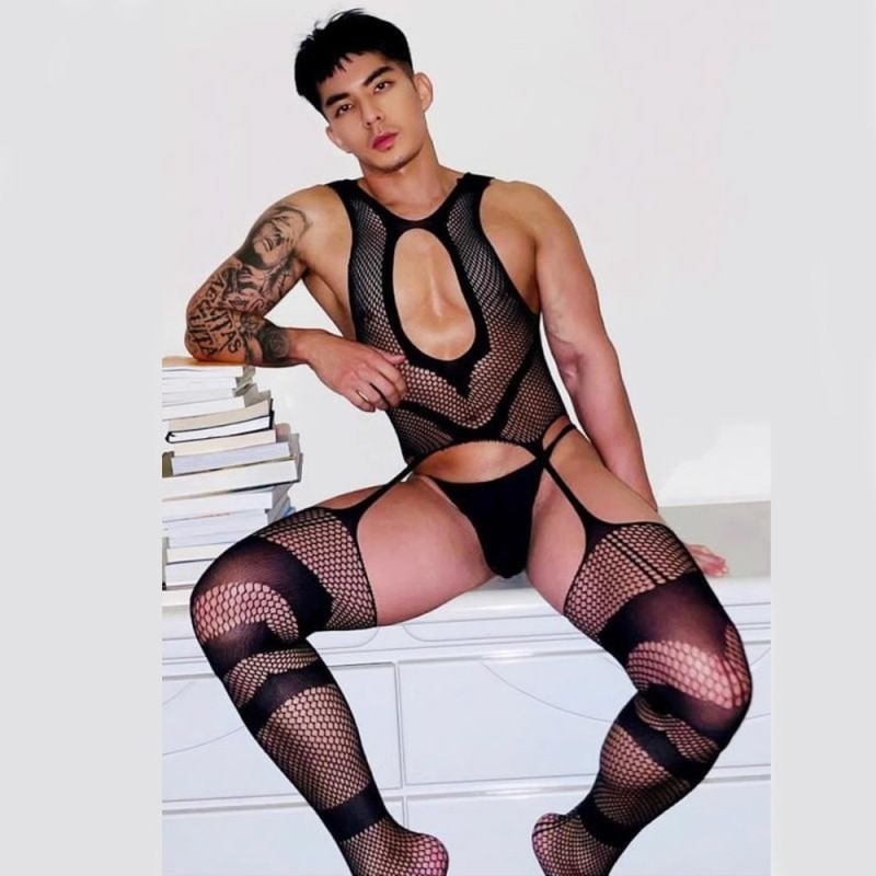 Elastic Stockings Fishnet Stockings