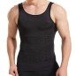 Mens Body Shaper Slimming Shirt