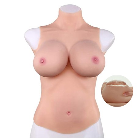 Half Body Breast Forms - Silicone